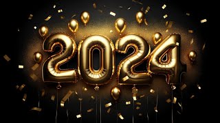 Happy 2024 New Year TV Art  Samsung Frame TV Art  TV Wallpaper  New Years Celebration Party [upl. by Allimrac429]