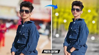 Photo editing kaise kare picsart photo editing baground change [upl. by Dlanod55]