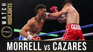 Morrell Jr vs Cazares HIGHLIGHTS June 27 2021  PBC on FOX [upl. by Rosabelle]