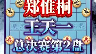 中国象棋： 郑惟桐VS王天一，2019年碧桂园杯总决赛的第2盘， [upl. by Irpac697]