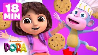 Sing amp Dance w Dora Boots and Swiper 🎶 Canciónes Infantiles  Dora amp Friends [upl. by Trixie570]