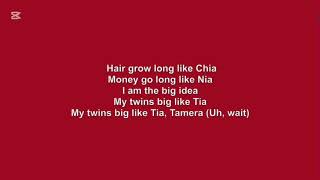 doja cat  tia tamera  lyrics [upl. by Ruhtracam]