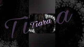 Tiara✨ diy craft tiara homemade hair accessories shorts [upl. by Blackman]