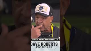 Dave Roberts talks about his decision to leave pitcher Blake Treinen in mlb baseball [upl. by Enitsirhc23]