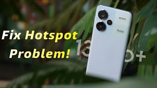 Redmi Note 13 Pro Plus How to Solve Hotspot Issue Redmi Note 13 Pro Hotspot Show Nahi Ho Raha Hai [upl. by Berardo]