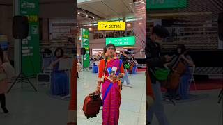 Parvati Going To Foreign🇮🇳✈️🇰🇷Episode1🤩TV Serial🤣Part64🔥Star Jalshashorts funny [upl. by Persian]