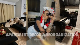 APARTMENT REORGANIZATION  DECORATED THOROUGHLY NEW FURNITURE ft Hernest Furniture  Vlogmas Day 2 [upl. by Shuman356]