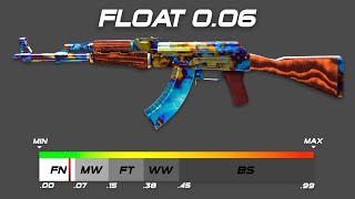 CS2 AK47  Case Hardened  Skin wearfloat 4K [upl. by Ybsorc]