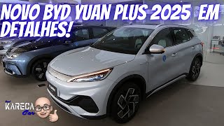 NOVO BYD YUAN PLUS 2025 EM DETALHES [upl. by Sixel]