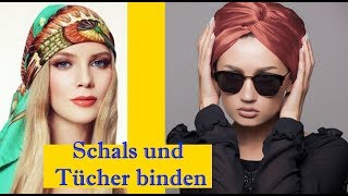 Schals und Tücher binden So gelingt das perfekte TuchStyling [upl. by Atterehs774]