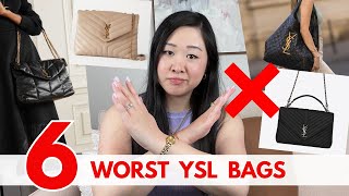 YSL BAGS ID NEVER BUY  Worst YSL handbags  These YSL bags that are overrated in my opinion [upl. by Eicyac]