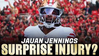 49ers Update Jauan Jennings surprise injury — Can SF break Eagles in playoffs this time [upl. by Dayir]