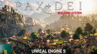 NEW GAMEPLAY Pax Dei  Building System with ULTRA REALISTIC GRAPHICS in Unreal Engine 5 HD 4K 2023 [upl. by Nayarb580]