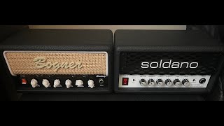 Bogner Ecstacy Mini vs Soldano SLO Mini [upl. by Nujra]