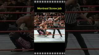 Montreal Screw job explained shorts [upl. by Akemehc]