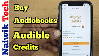 How to buy Audiobook in Audible using Credits [upl. by Nalra]