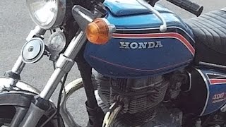 Honda CB400A quotHondamaticquot  1982 [upl. by Ainesell]