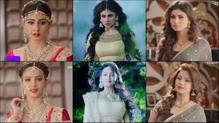 Mouni RoyShivanya and Adaa KhanShesha In Similar Outfits From Naagin  Who Looks The Best [upl. by Ennire]