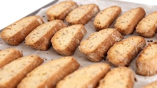 Almond Biscotti Recipe  Laura Vitale  Laura in the Kitchen Episode 557 [upl. by Bayer]