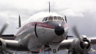 HARS connie and convair takeoff for Avalon [upl. by Chin]