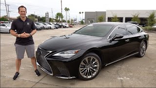 Is the NEW 2021 Lexus LS 500 the KING of full size luxury sedans [upl. by Norri]