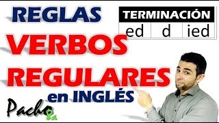 Las 5 reglas para la terminación ED que debes aprender  Verbos Regulares  Clases inglés [upl. by Paige]