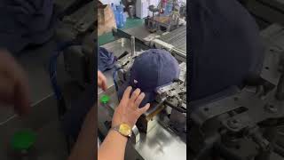 Baseball cap manufacturing process [upl. by Dikmen]