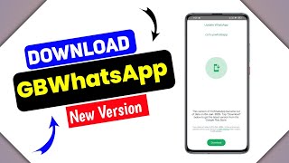 GB Whatsapp New Version Kaise Download kare 2024  How to Download GB Whatsapp New Version Update [upl. by Panthia]