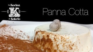 Panna Cotta Panacota Flan de nata koketo [upl. by Berliner]