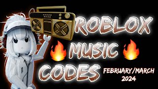 ROBLOX MUSIC CODES BEEN TESTED WORKING FebruaryMarch 2024 [upl. by Claudell622]