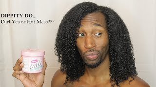 Dippity Do Gel Curl Yes or HOT MESS [upl. by Boiney]