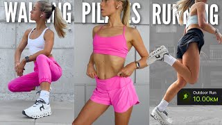 My Full Week Running Routine amp Weights Workouts Beginners Guide to Running [upl. by Eintruoc]