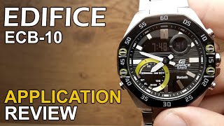 Edifice ECB10  Application review [upl. by Reginauld148]