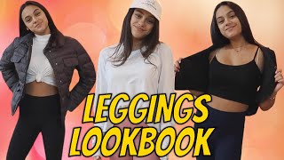 How To Style Leggings Lookbook  Cute Outfit Ideas [upl. by Tcideneb]