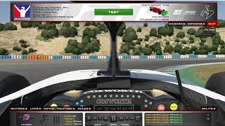 Jerez Super Formula SF23 Hotlap Super Formula IMSIM Series [upl. by Toinette553]