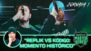 ¿REPLIK GANABA A KÓDIGO 🌅 KÓDIGO VS REPLIK FMSCARIBE J1 T2 🇨🇷 Reacción [upl. by Eolande]