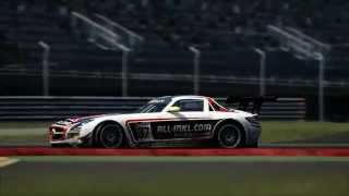 Assetto Corsa  Mercedes SLS AMG GT3 vs Monza [upl. by Rednaskela]