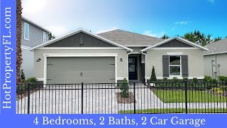 New Model Home Tour  The Sanctuary by KB Homes  Clermont  Orlando Florida  1989 Model 4 br [upl. by Misab]