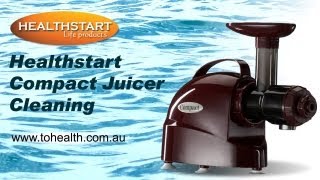 Healthstart Compact Juicer Cleaning [upl. by Adnorahc]