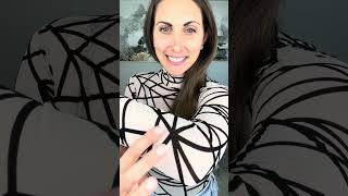 Mesh Bodysuit TryOn Review of Avidlove Long Sleeve Geo Print [upl. by Thisbe]