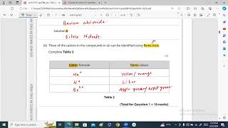 Edexcel AS level chemistry Jan 2021  WCH1301 Complete solution Pearson Edexcel [upl. by Britt]