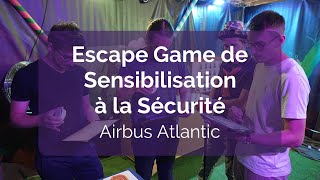 Airbus Atlantic  Escape Game de sensibilisation à la sécurité [upl. by Inor535]