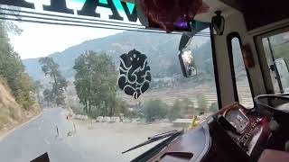 New AC Coac PKVaid Bus Service🖤😍  Jammu to Bhaderwah Chintatrendingvideo viralvideo [upl. by Richara112]