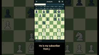 My Subscriber destroyed me in 17 moves chess [upl. by Hodgson]