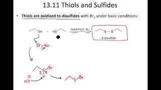 Oxidation of Thiols to Disulfides [upl. by Denise]