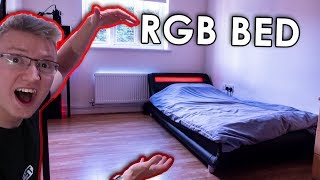 RGB LED Bed UnboxingReview  RGB Bedroom [upl. by Lemrahs783]