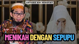 Ustadz Adi Hidayat Menikah Dengan Sepupu [upl. by Nnalatsyrc]