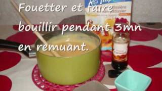 recette de la crème pâtissière [upl. by Yelnik]