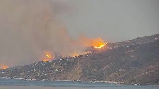 Franklin Fire Officials give update as flames burn more than 2800 acres [upl. by Ahsimrac]