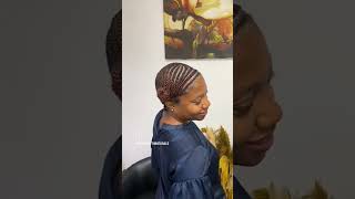 Elegant Braided protective hairstyle on natural hair no added hair [upl. by Atikim]